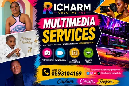 Richarm Creative Hub Multimedia Services advertisement